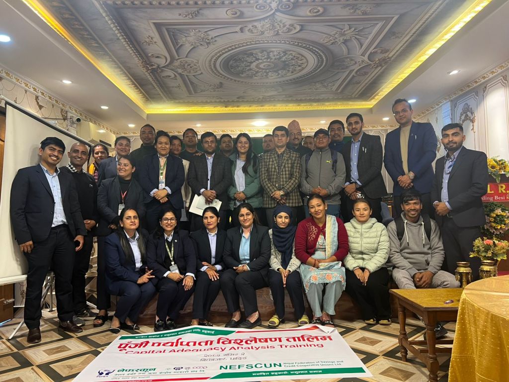 धादिङमा पूँजी पर्याप्तता विश्लेषण तालिम सम्पन्न
