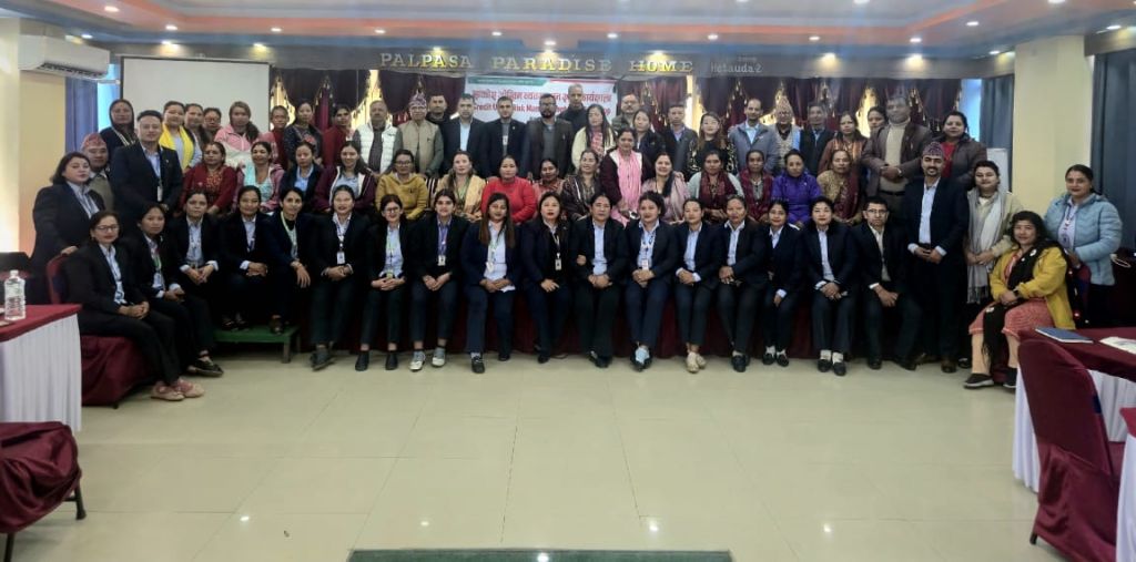 मकवानपुरमा साकोस जोखिम व्यवस्थापन ३६० कार्यशाला सम्पन्न, तिनवटा साकोसले गरे स्क्यान सम्झौता