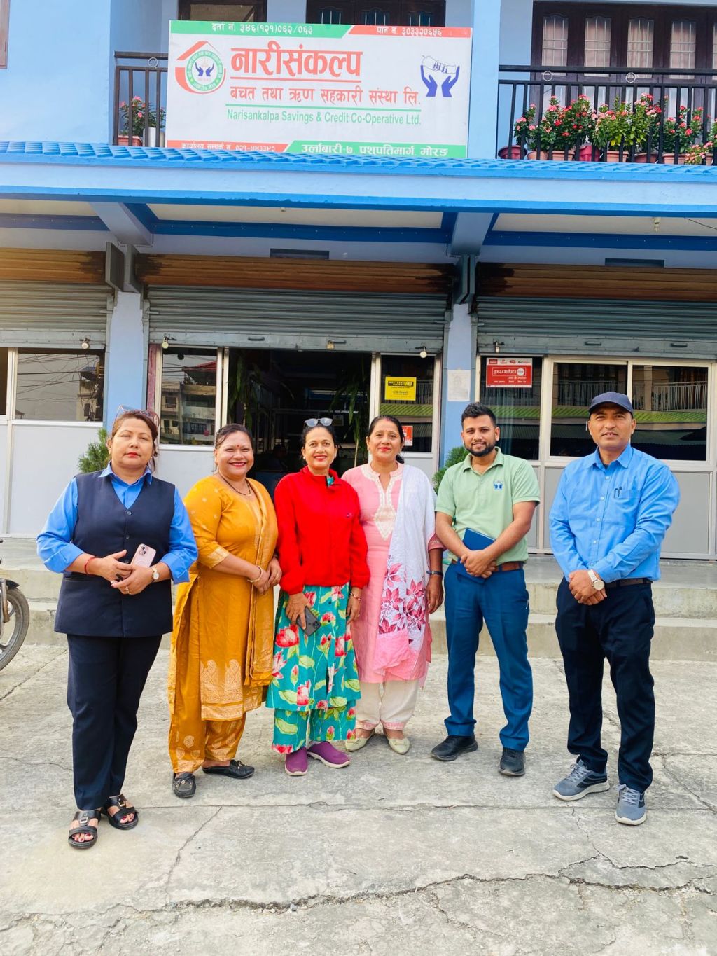 मोरङ स्थित नारीसंकल्प साकोसमा स्थलगत सुपरिवेक्षण  सम्पन्न