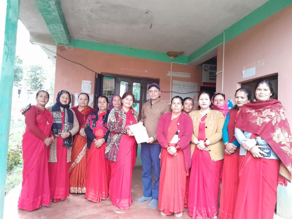 धर्मावति महिला साकोसको स्क्यान सम्झौता र सुपरिवेक्षण एकैदिन