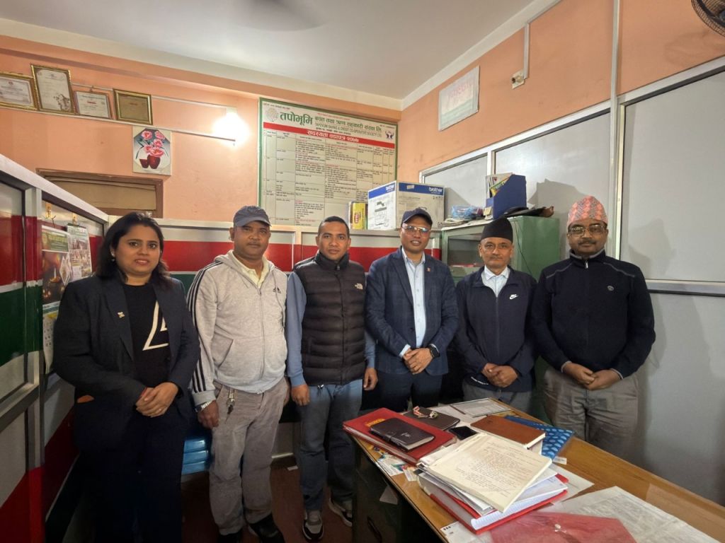 स्क्यान कार्यक्रम मार्फत तपोभूमि साकोसको स्थलगत सुपरिवेक्षण सम्पन्न