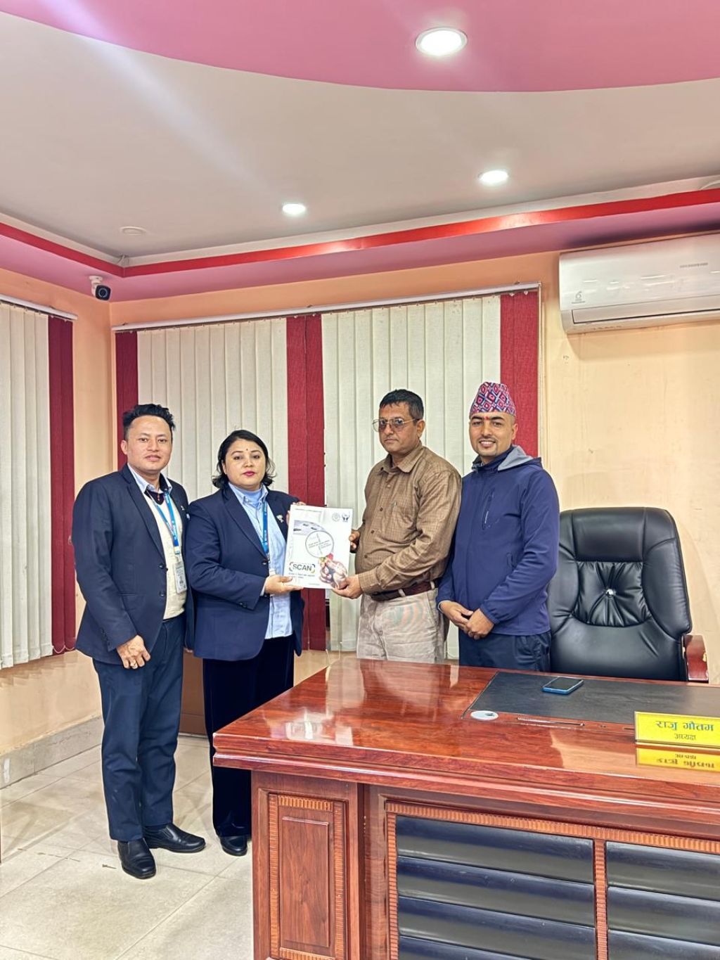 नेफ्स्कूनको स्क्यान कार्यक्रममा युवा साकोस आबद्ध 