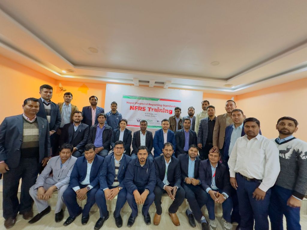 नेपाल वित्तीय प्रतिवेदन मान तालिम बर्दिबासमा सम्पन्न