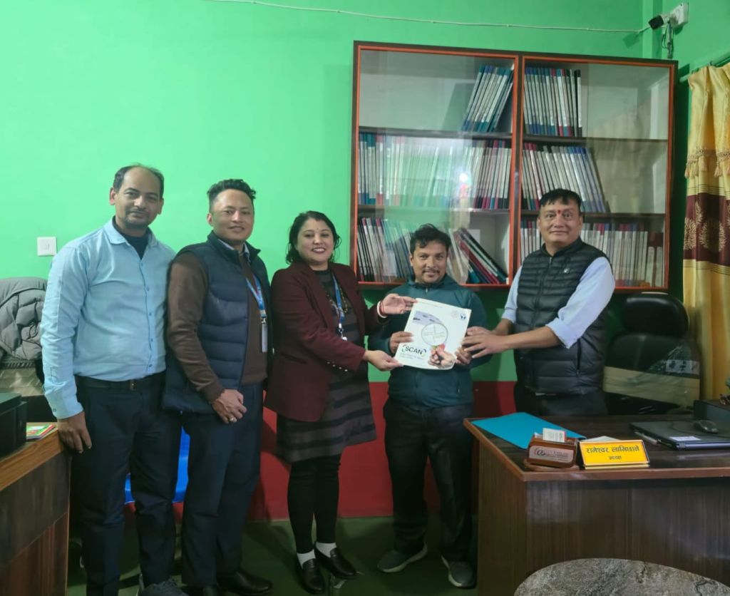 नेफ्स्कूनको स्क्यान कार्यक्रममा बकैया गाउँपालिका मकवानपुर स्थित सहयात्री साकोस आबद्ध