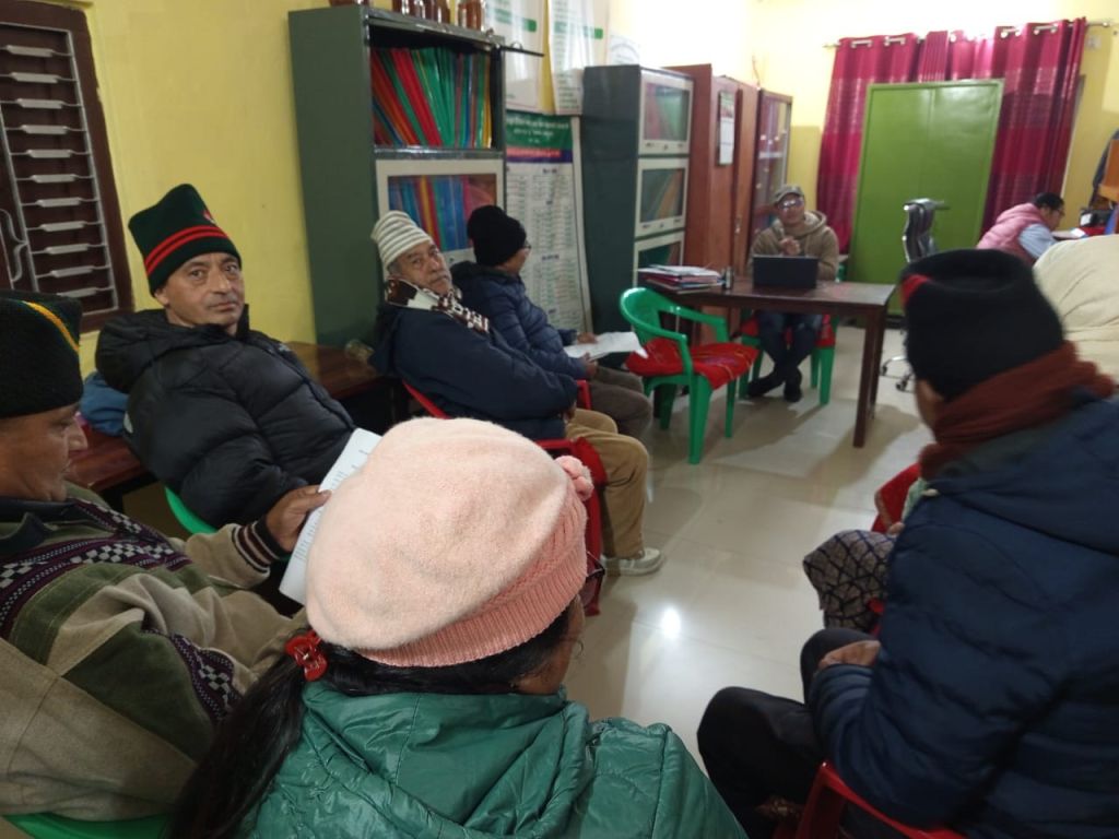  नेपाल भुतपुर्व सैनिक साकोस नवलपरासी बर्दघाटको स्थलगत निरिक्षण