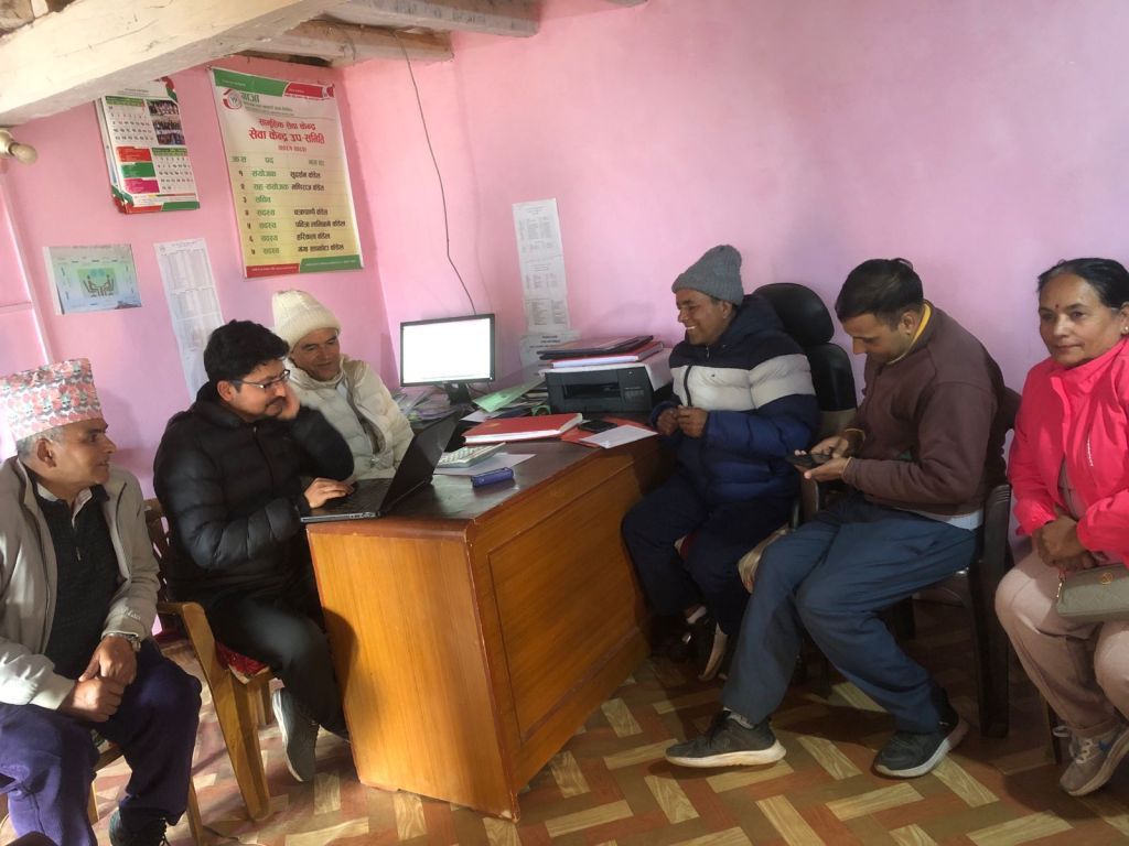 गाजा साकोस स्क्यान कार्यक्रममा आबद्धताका साथ स्थलगत सुपरिवेक्षण 