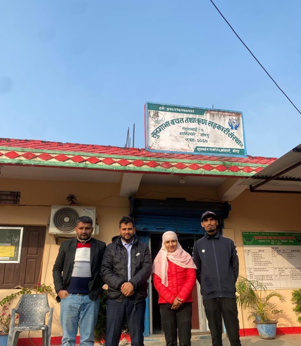 नेफ्स्कूनद्वारा सुनगाभा साकोसको स्थलगत सुपरिवेक्षण सम्पन्न