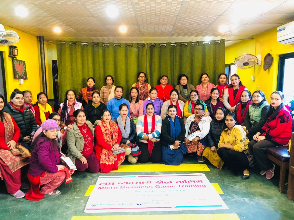 निजगढ महिला साकोसका सदस्यले लिए लघु व्यवसाय खेल तालिम