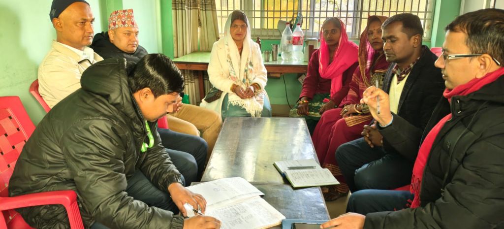 विषहारामाई साकोस महोत्तरीको स्थलगत सुपरिवेक्षण सम्पन्न