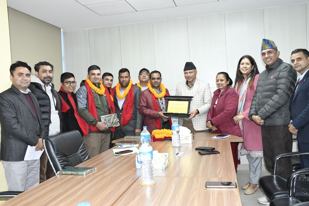 नेफ्स्कूनद्वारा नेपाल सहकारी पत्रकार समाजको नवनिर्वाचित कार्यसमितिलाई बधाई तथा शुभकामना कार्यक्रम सम्पन्न 