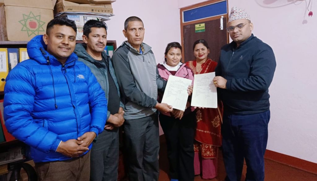 स्वस्तिक साकोससँग स्क्यान कार्यक्रमको सम्झौताको साथै स्थलगत सुपरिवेक्षण सम्पन्न 