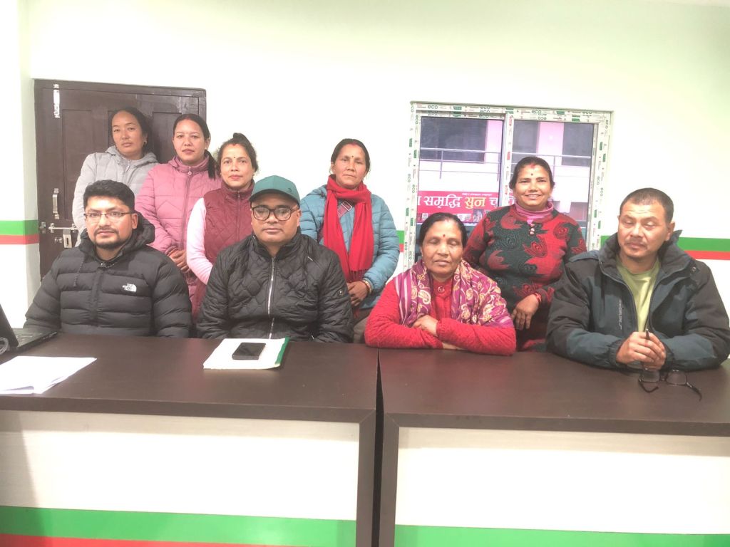 लमजुङ स्थित मिलन साकोसको स्थलगत सुपरिवेक्षण सम्पन्न