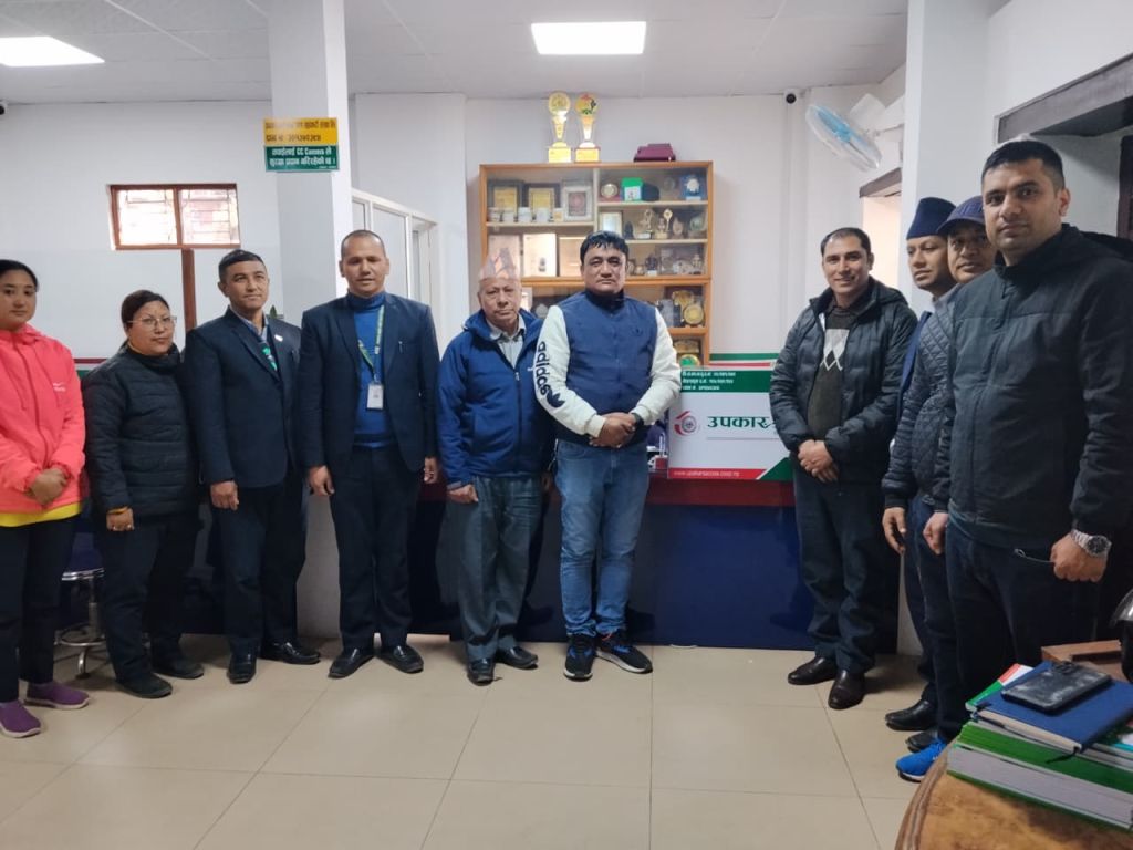 नेफ्स्कूनको स्क्यान कार्यक्रम अन्तर्गत उपकार साकोसमा स्थलगत सुपरीवेक्षण सम्पन्न