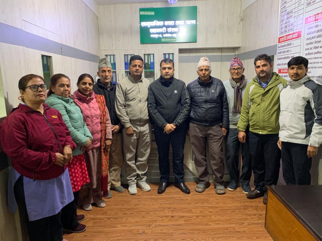 सामुदायिक साकोसको स्क्यान कार्यक्रम अन्तर्गत स्थलगत सुपरिवेक्षण सम्पन्न