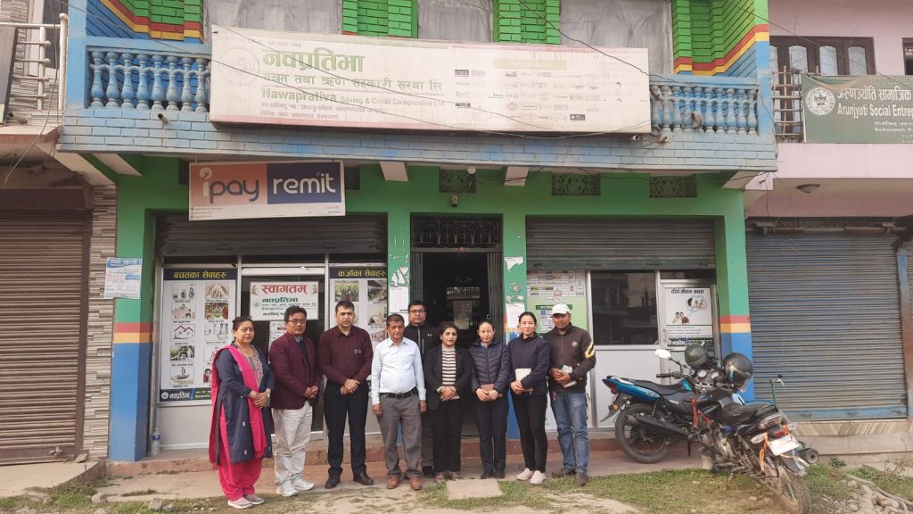 नवलपरासी स्थित नवप्रतिभा साकोसको स्थलगत सुपरिवेक्षण सम्पन्न 