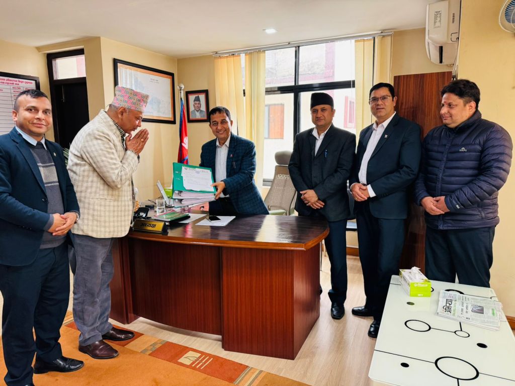 नेफ्स्कूनद्धारा राष्ट्रिय सहकारी नियमन प्राधिकरणमा अभिलेखिकरणका लागि निवेदन दर्ता