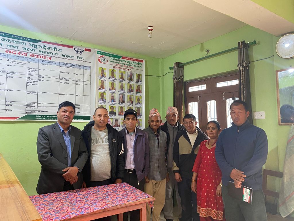 दोलखा स्थित जनकल्याण बहुउदेश्य साकोस स्क्यान कार्यक्रममा आबद्धता साथै स्थलगत सुपरीवेक्षण सम्पन्न