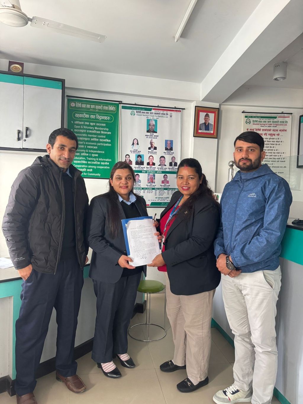 पोखरा स्थित हितैसि साकोस नेफ्स्कूनको स्क्यान कार्यक्रममा आबद्ध 