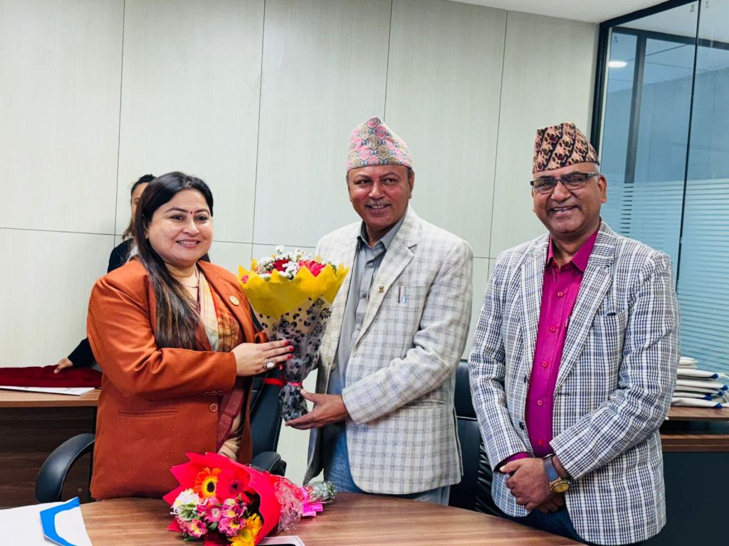 बागमती प्रदेश माननीय मन्त्री बिनु रायमाझी पौडेलद्वारा साकोस अभियानको नव–निर्मित भवन अवलोकन