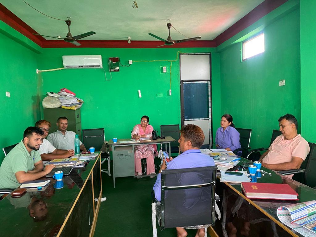 वारा स्थित सप्तरंगी साकोसको स्थलगत सुपरिवेक्षण सम्पन्न