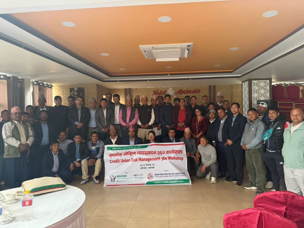 दोलखामा साकोस जोखिम व्यवस्थापन ३६० कार्यशाला सम्पन्न