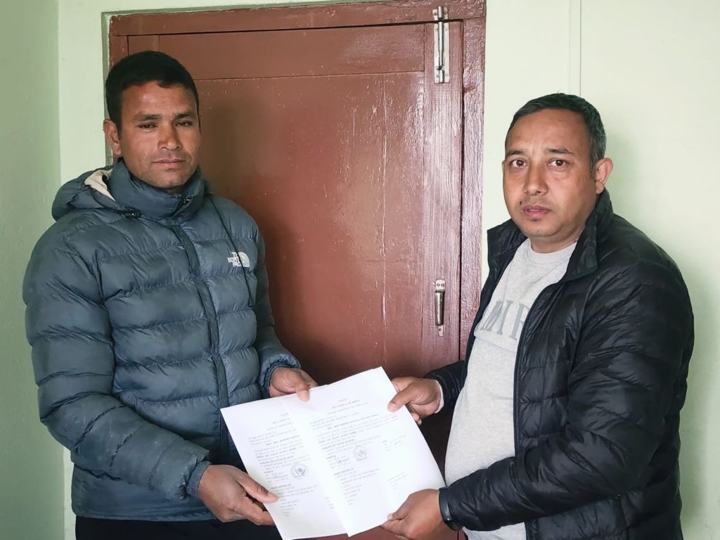 दोलखा स्थित जनचेतना साकोसको स्थलगत सुपरिवेक्षण सम्पन्न