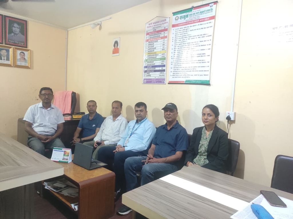 चितवन स्थित सगुन साकोसको स्थलगत सुपरिवेक्षण सम्पन्न 
