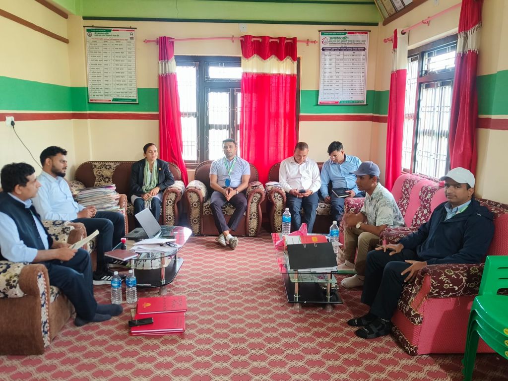 पाल्पा रामपुर स्थित अन्धकारमुक्ति साकोस स्क्यान कार्यक्रममा आबद्ध