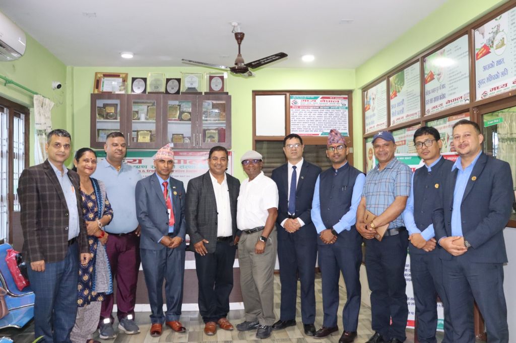 एशियाली ऋण महासंघको भ्रमण, मध्य नेपाल साकोसमा