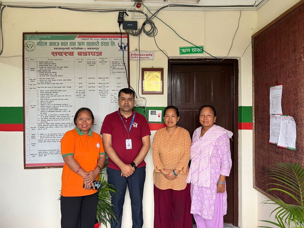 नेफ्स्कूनको स्क्यान कार्यक्रम अन्तर्गत महिला आवाज साकोसको स्थलगत सुपरिवेक्षण 