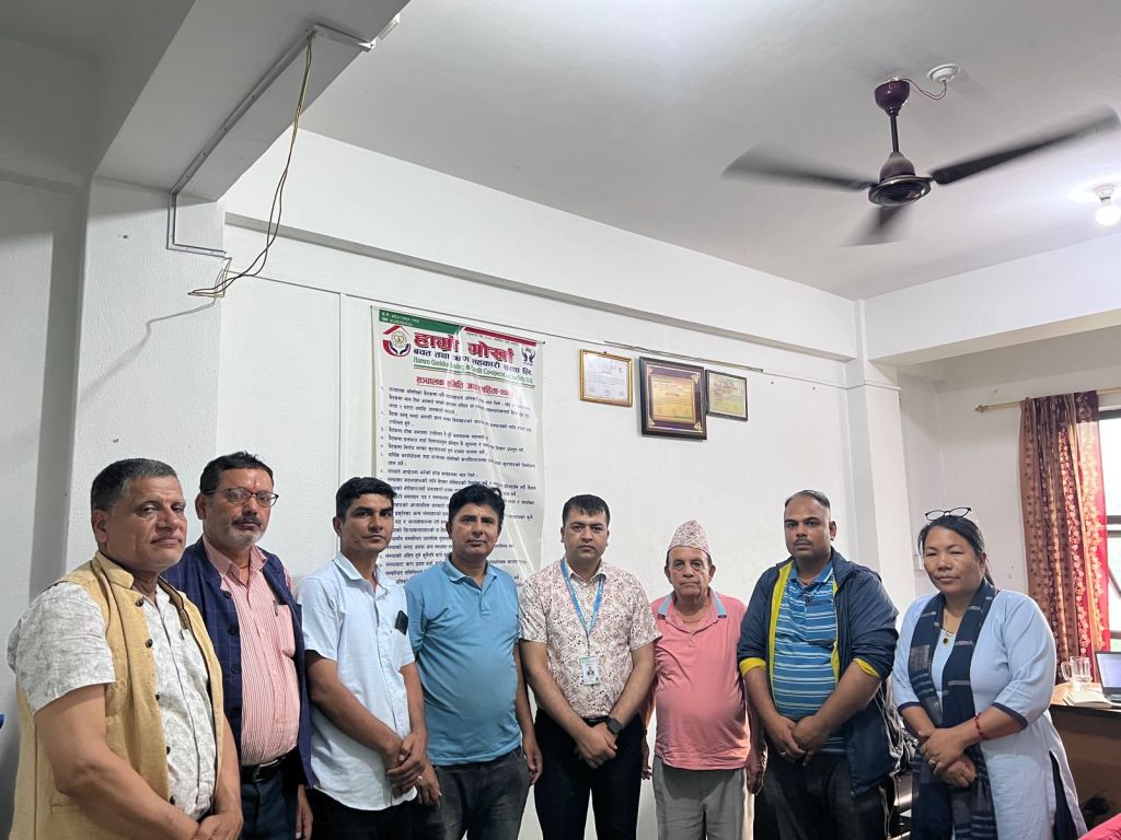 हाम्रो गोर्खा साकोसको स्थलगत सुपरिवेक्षण 