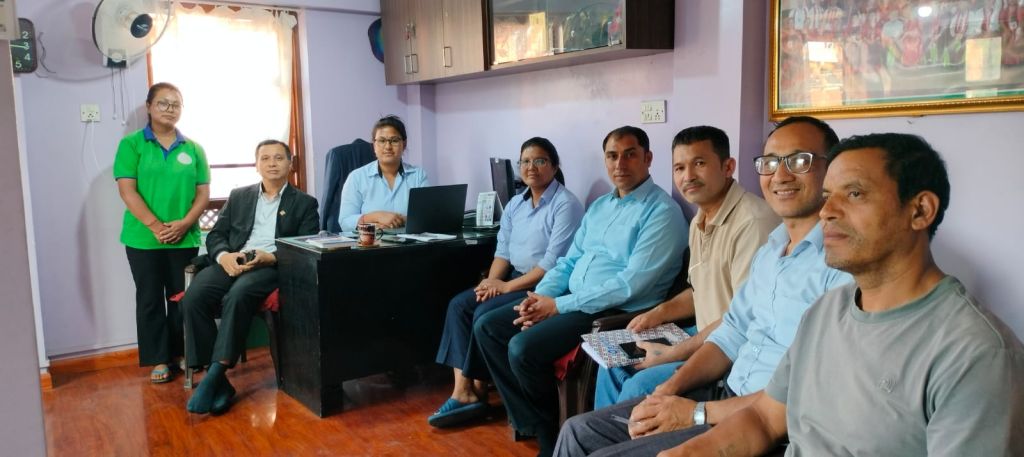 नेफ्स्कूनद्वारा भाषासेवी मास्टर जगतसुन्दर साकोसको स्थलगत सुपरीवेक्षण सम्पन्न
