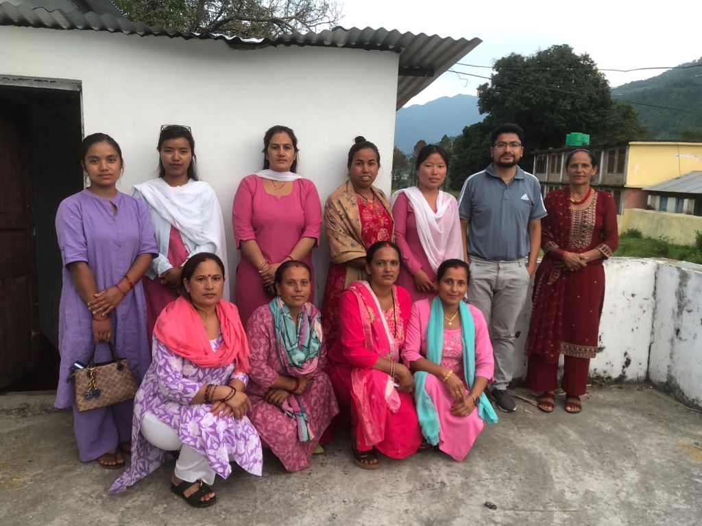 नेफ्स्कूनद्वारा रत्नेचौर महिला साकोसको स्थलगत सुपरिवेक्षण सम्पन्न