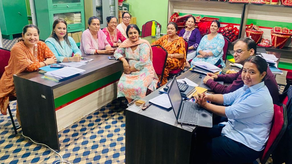 प्रोवेसनका सूचकमा केन्द्रित नेफ्स्कूनको सुपरिवेक्षण हिमाली ब्राह्मी महिला साकोसमा