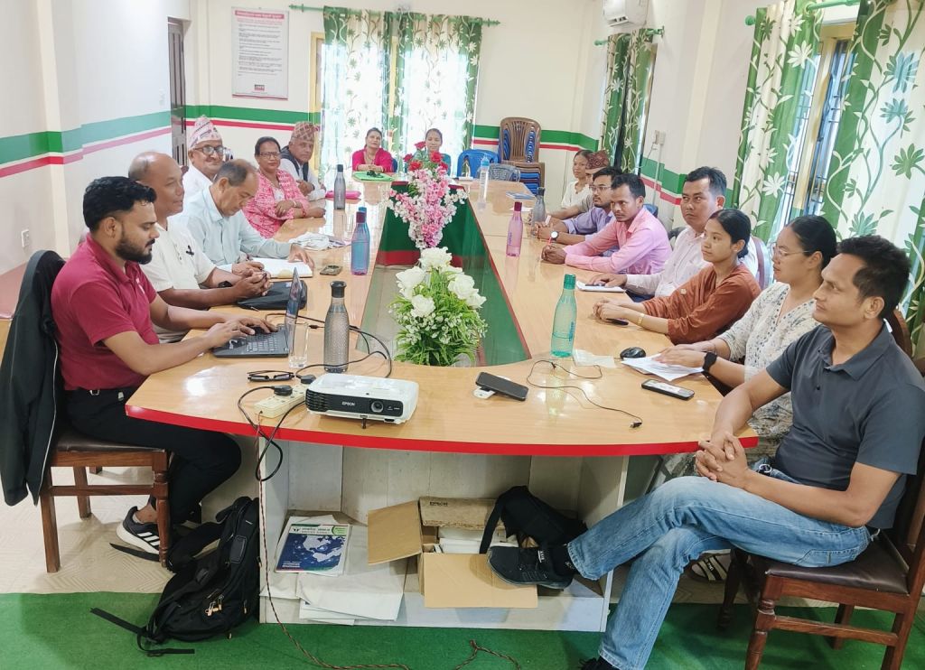 हरियाली साकोस दाङको स्थलगत सुपरिवेक्षण सम्पन्न