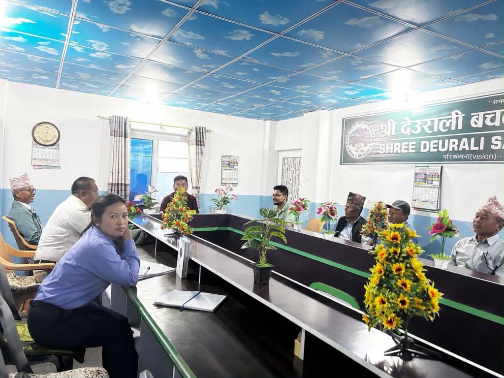 स्याङजा स्थित श्री देउराली साकोसको स्थलगत सुपरिवेक्षण 