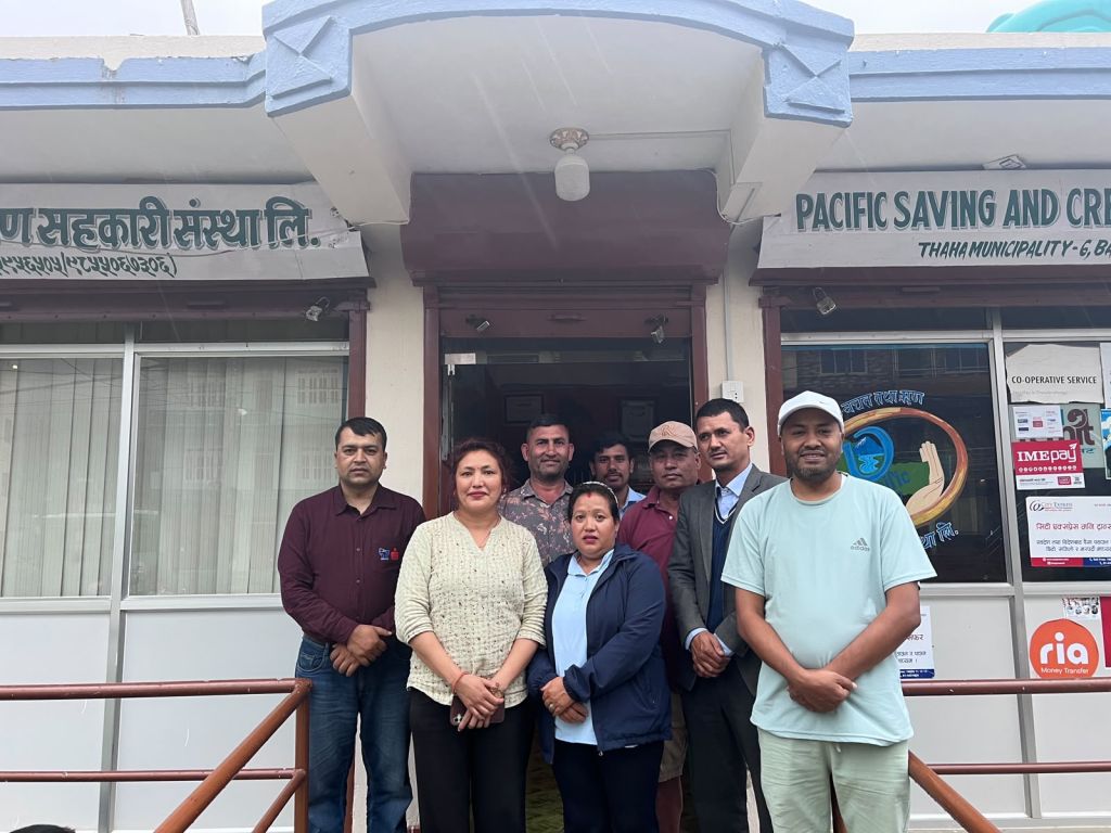 सहकारी सुदृढीकरण अभियान अन्तर्गत प्यासिफिक साकोसको सुपरिवेक्षण