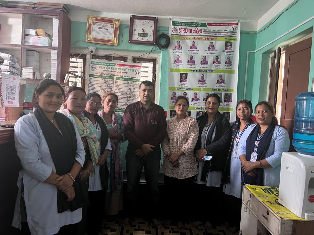 सहकारी सुशासन सुदृढीकरणका लागि सिर्जना महिला साकोसमा नेफ्स्कूनको अनुगमन