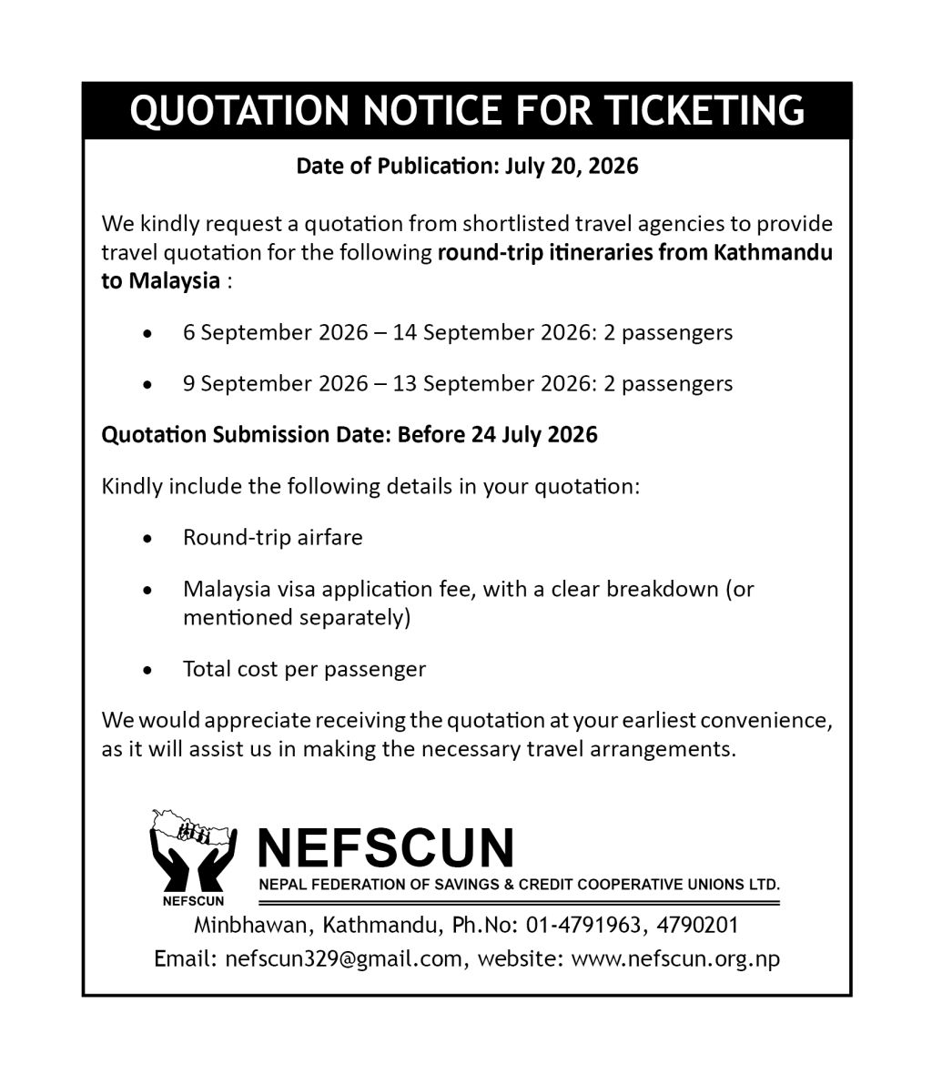 Notice