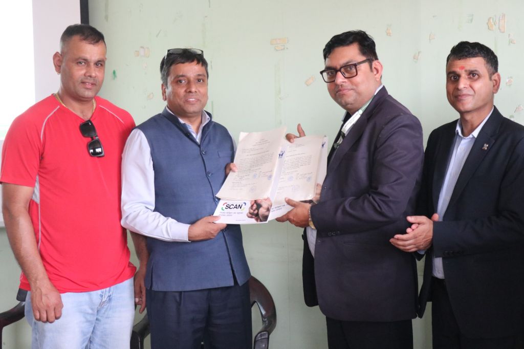 कालीमाटी स्थित तरकारी फलफूल साकोस र नेफ्स्कूनबीच स्क्यान तथा एक्सेस कार्यक्रम सञ्चालनका लागि सम्झौता 