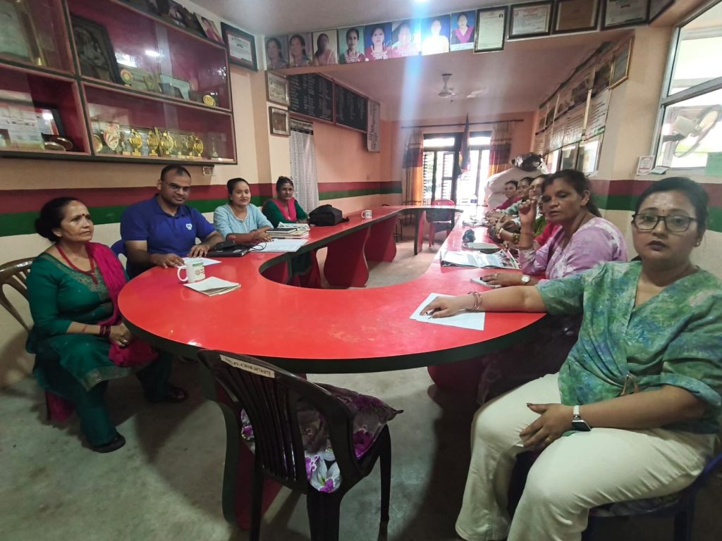 निलकण्ठ महिला साकोसमा नेफ्स्कूनद्धारा स्थलगत सुपरिवेक्षण सम्पन्न 