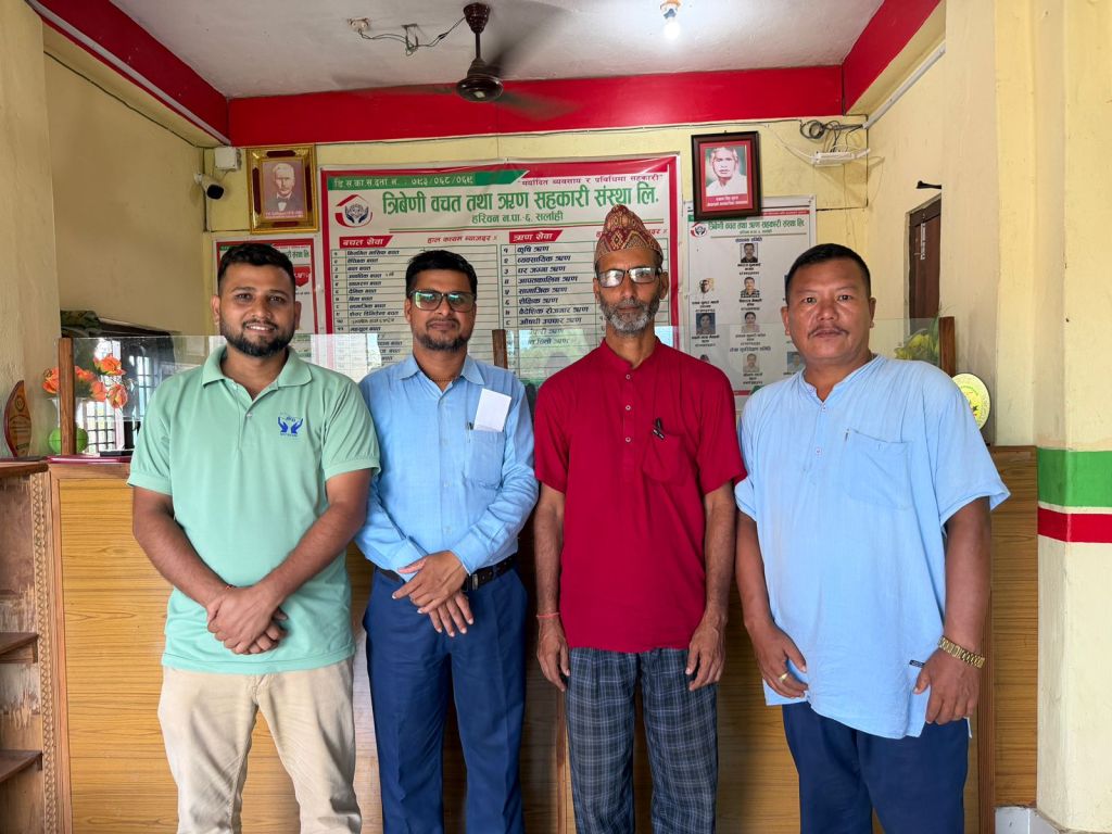 सर्लाहि स्थित त्रीवेणी साकोसको स्थलगत सुपरिवेक्षण सम्पन्न 