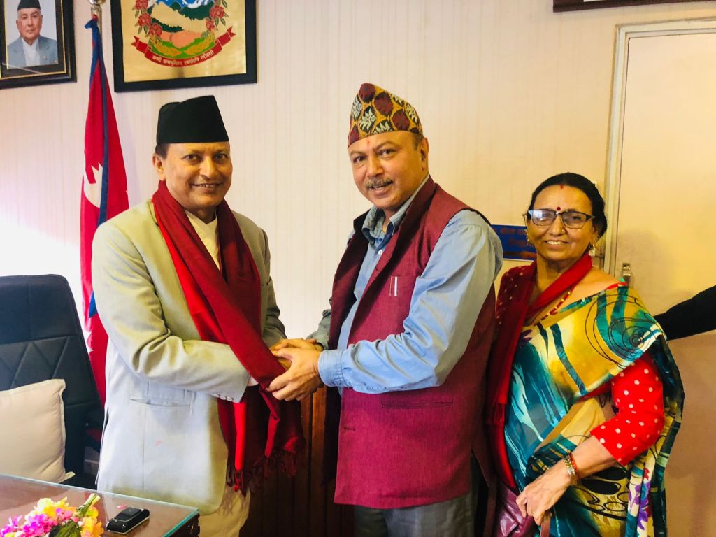 नवनियुक्त सहकारी मन्त्रीलाई नेफ्स्कूनको तर्फबाट बधाई तथा शुभकामना